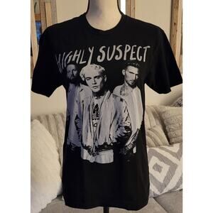 Highly Suspect Band Members Tshirt Black Fan Tee Adult Unisex Sz Small